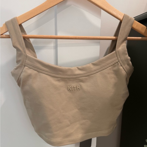 New Kith Women's Beige Sports Bra